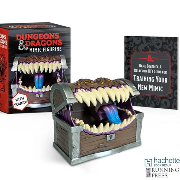 Running Press Dungeons and Dragons Mimic Figure with Sound